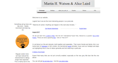 Desktop Screenshot of martinhwatson.co.uk
